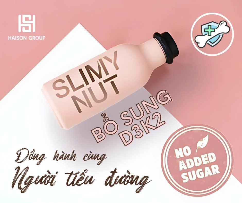 SlimyNut đồng hành cùng người tiểu đường